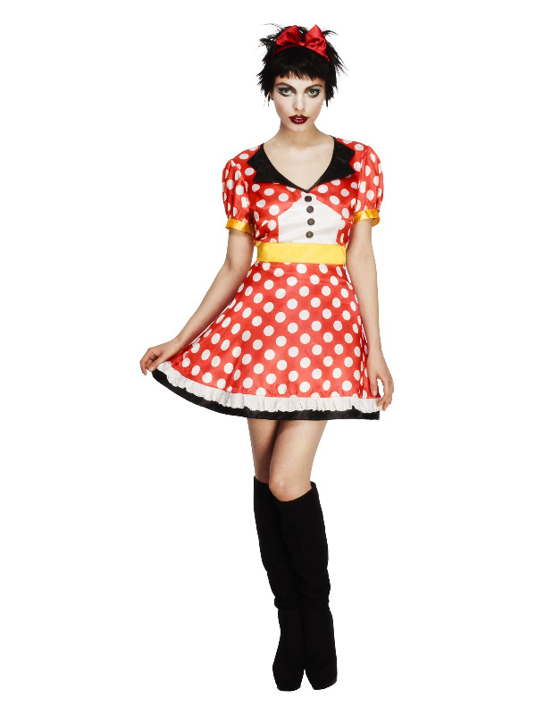 Fever Miss Mouse Costume, Red