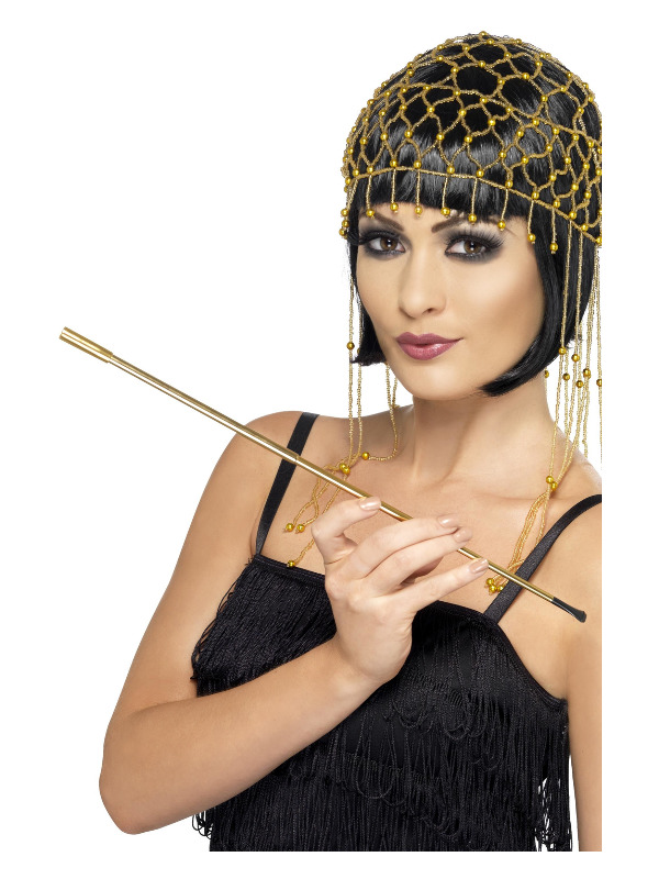 Gold Extendable Cigarette Holder, Gold