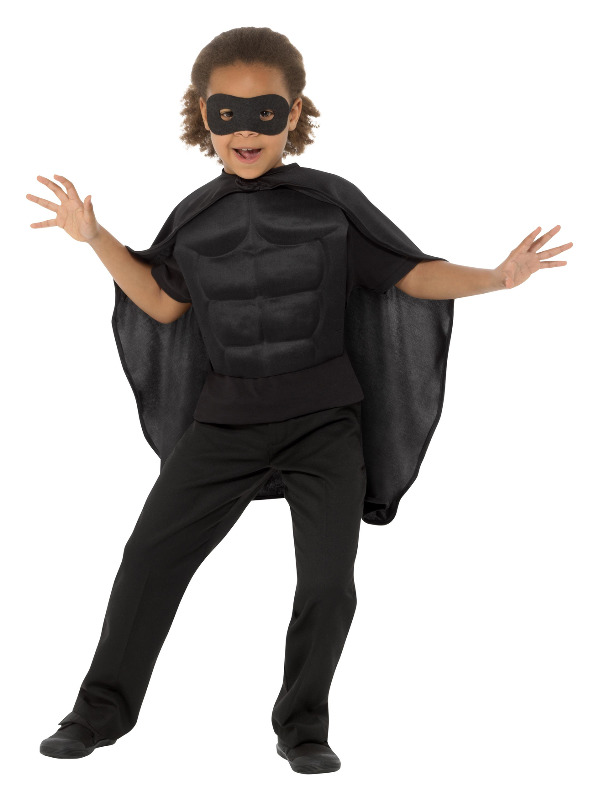 Kids Superhero Kit, Black