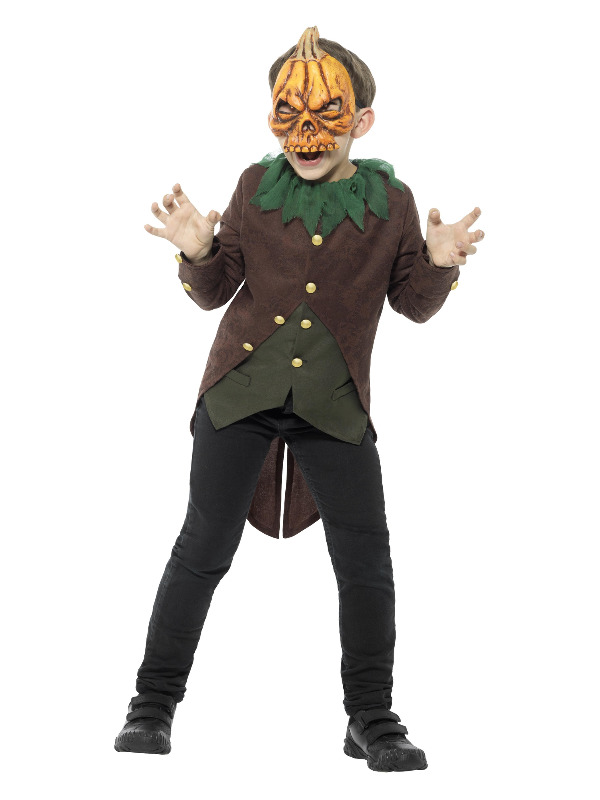 Goosebumps Jack-O'-Lantern Costume, Black & Orange