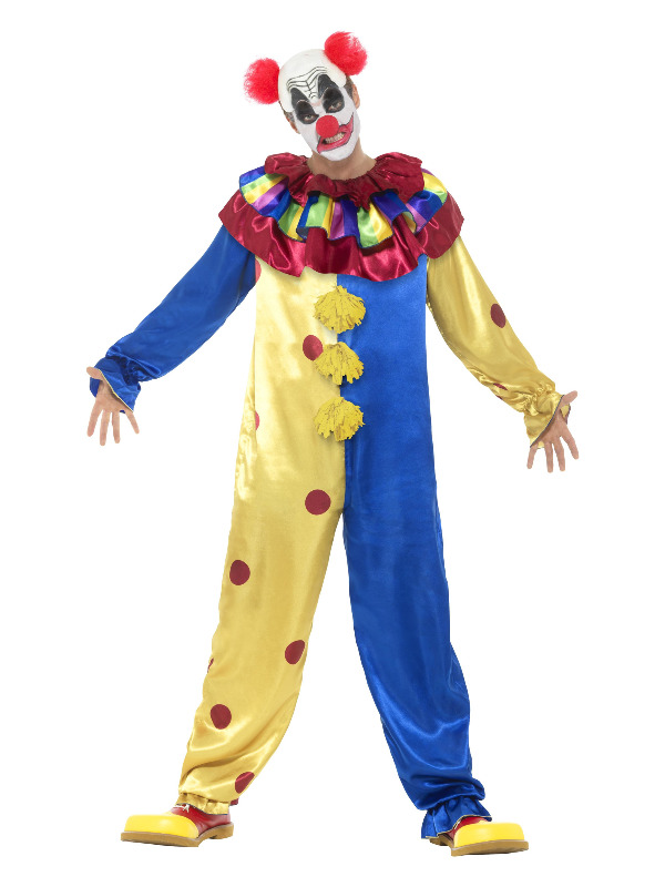 Goosebumps Clown Costume, Multi-Coloured