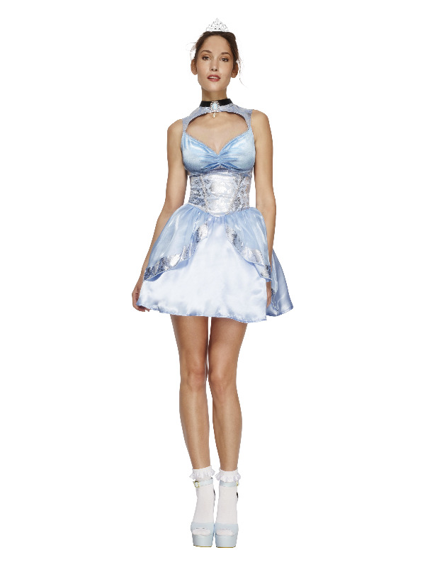 Fever Magical Princess Costume, with Dress, Blue