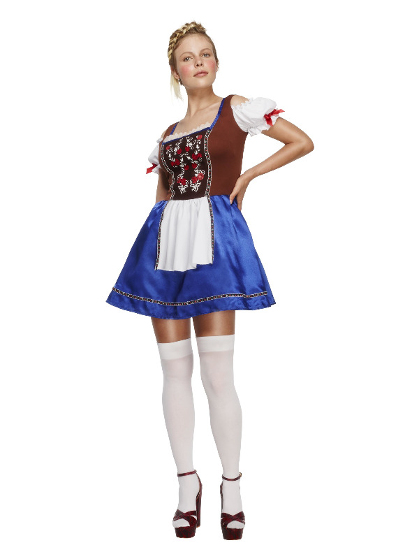 Fever Dirndl Costume, Blue