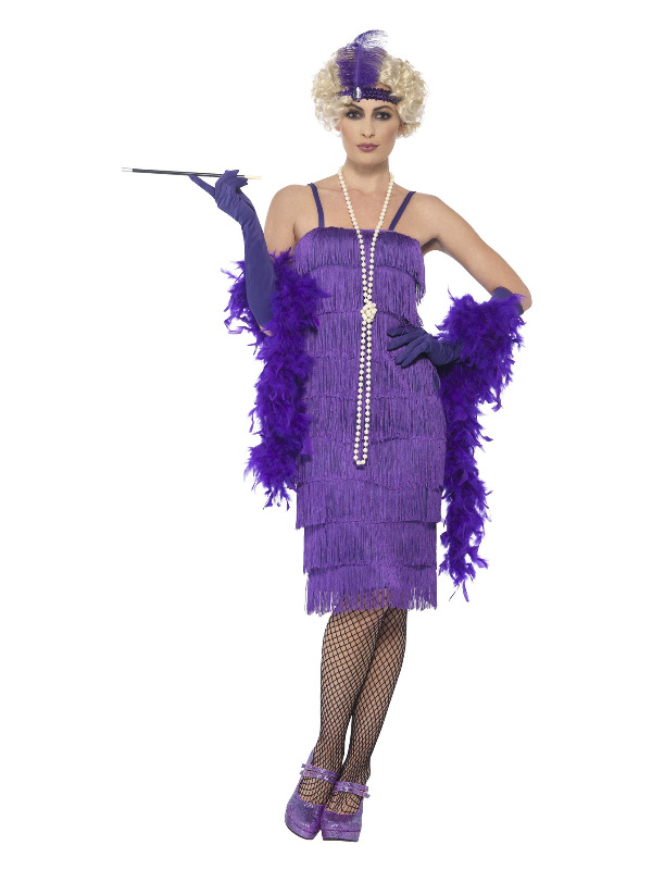 Flapper Costume, Purple