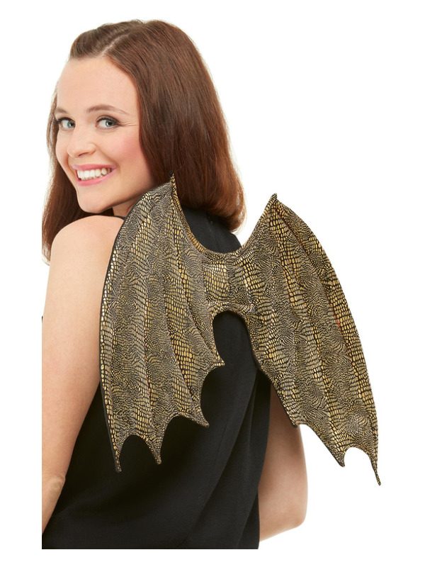 Dragon Scale Wings, Gold, 50cm/19in