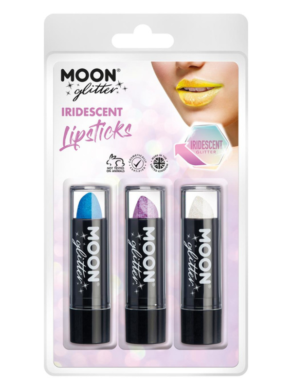 Moon Glitter Iridescent Glitter Lipstick,