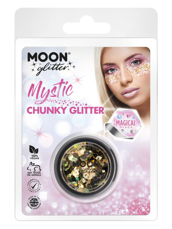 Moon Glitter Mystic Chunky Glitter, Mixed Colours