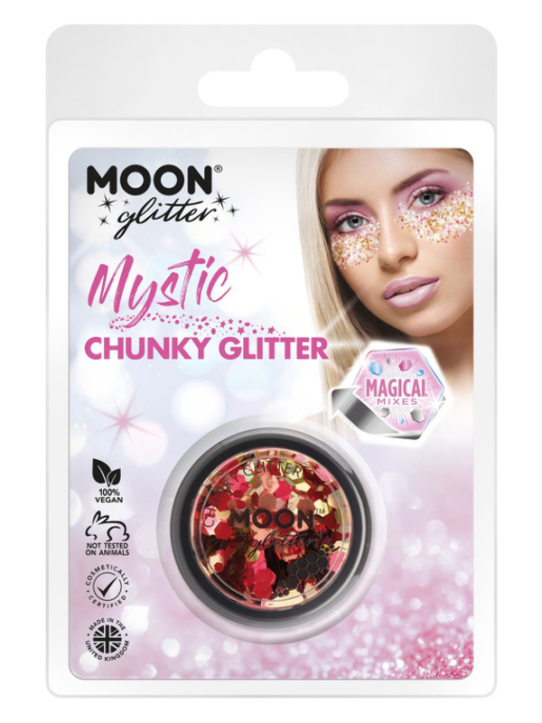 Moon Glitter Mystic Chunky Glitter, Mixed Colours