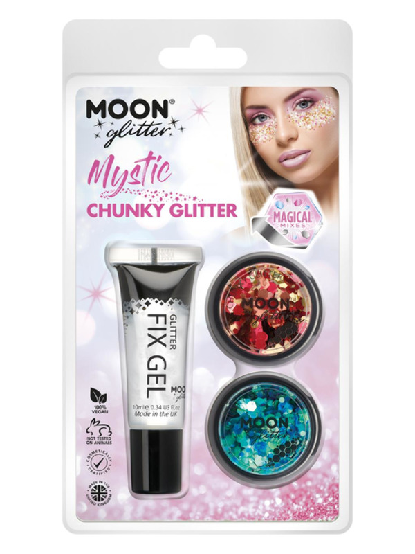 Moon Glitter Mystic Chunky Glitter, Mixed Colours