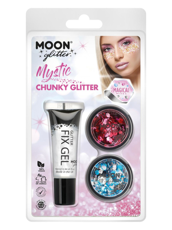 Moon Glitter Mystic Chunky Glitter, Mixed Colours