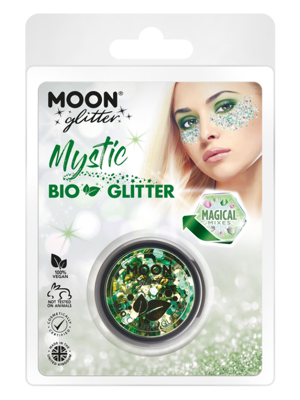 Moon Glitter Mystic Bio Chunky Glitter, Mixed Colo