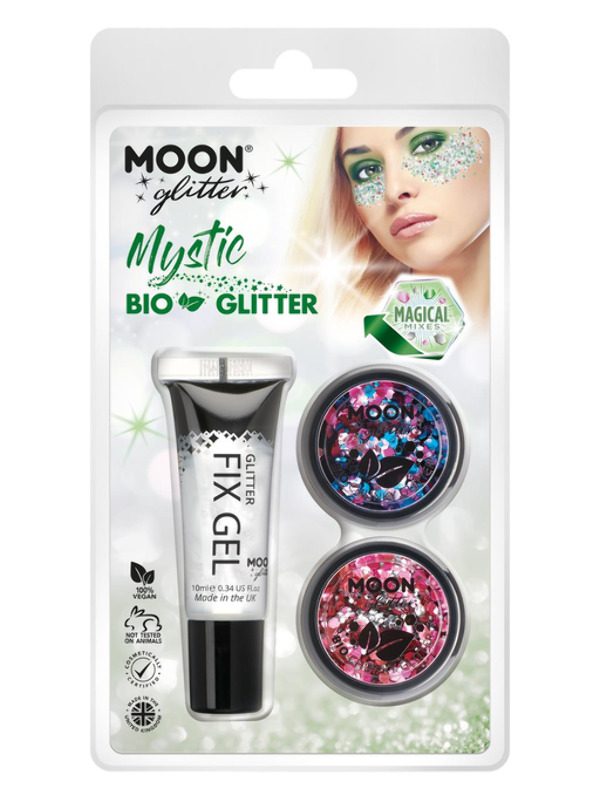 Moon Glitter Mystic Bio Chunky Glitter, Mixed Colo