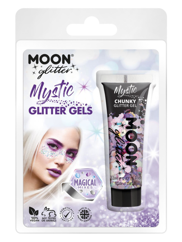 Moon Glitter Mystic Chunky Glitter Gel, Mixed Colo