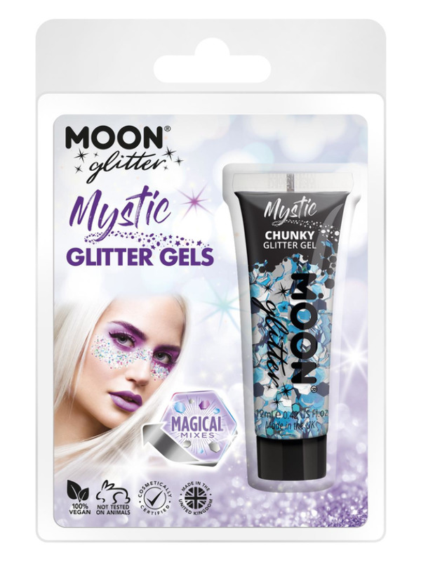 Moon Glitter Mystic Chunky Glitter Gel, Mixed Colo