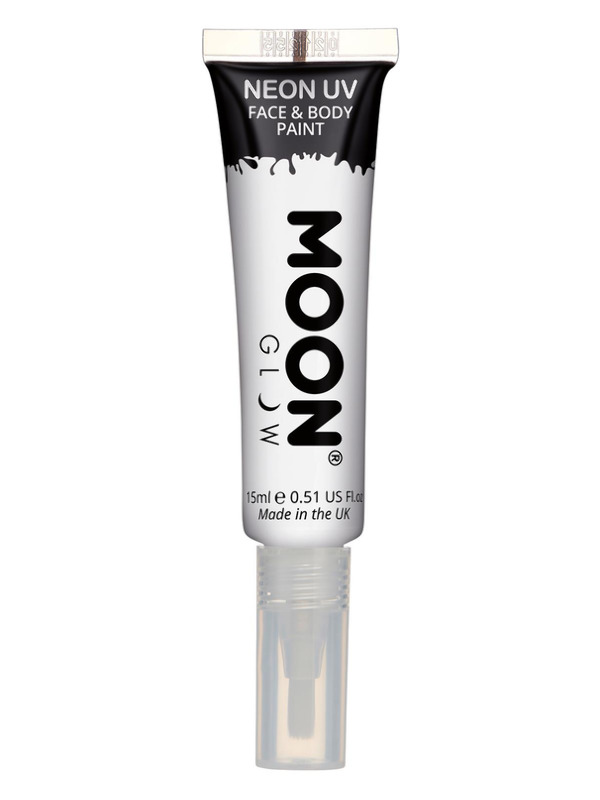 Moon Glow Intense Neon UV Face Paint, White