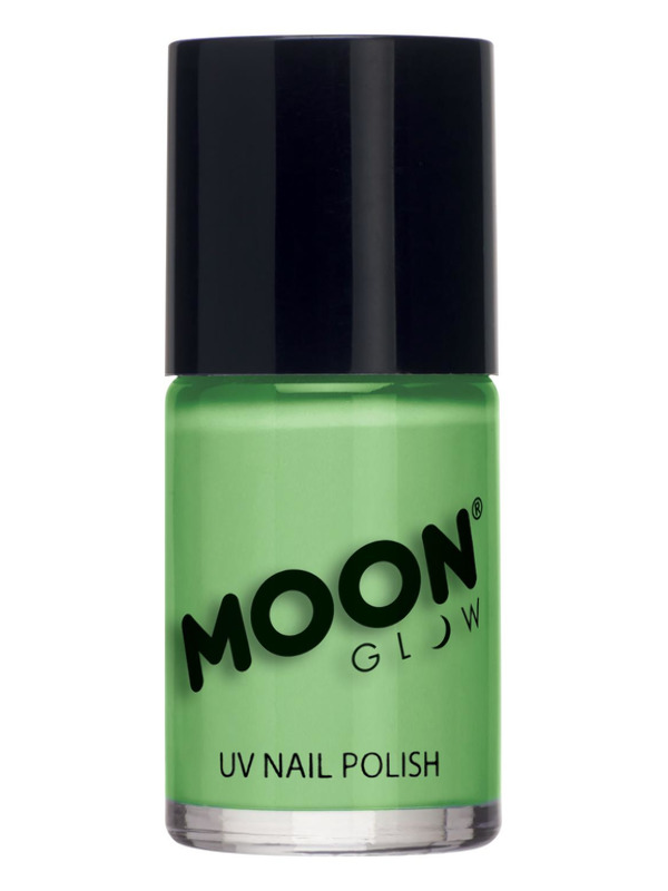 Moon Glow Pastel Neon UV Nail Polish, Pastel Green