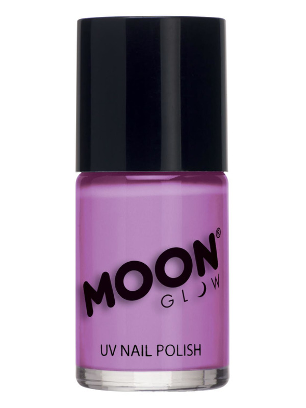 Moon Glow Pastel Neon UV Nail Polish, Lilac