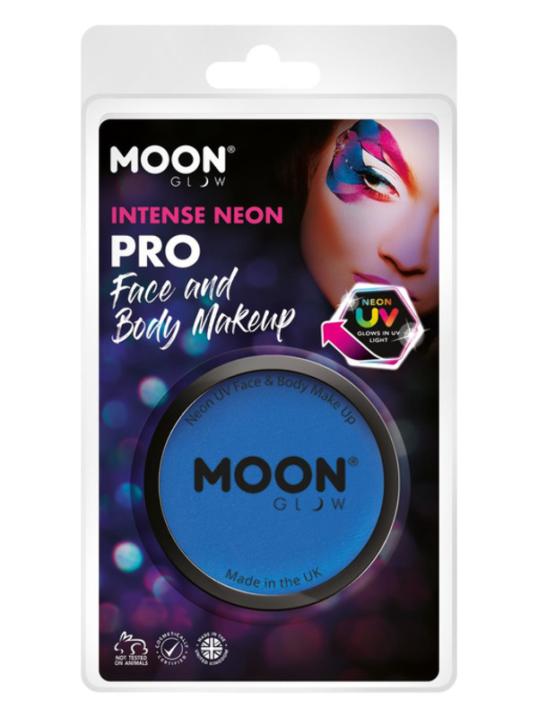 Moon Glow Pro Intense Neon UV Cake Pot, Blue