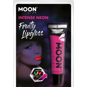 Moon Glow Intense Neon UV Fruity Lipgloss, Pink