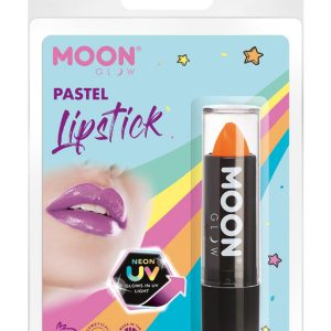 Moon Glow Pastel Neon UV Lipstick, Orange