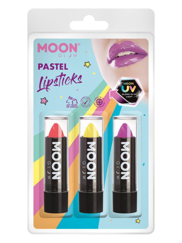 Moon Glow Pastel Neon UV Lipstick,