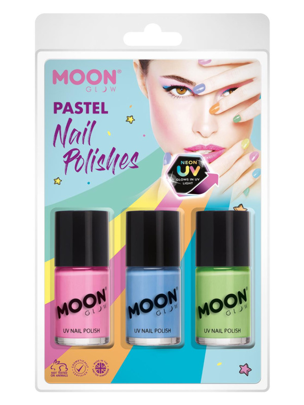 Moon Glow Pastel Neon UV Nail Polish,