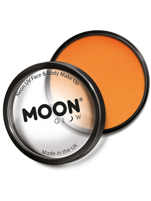 Moon Glow Pro Intense Neon UV Cake Pot, Orange