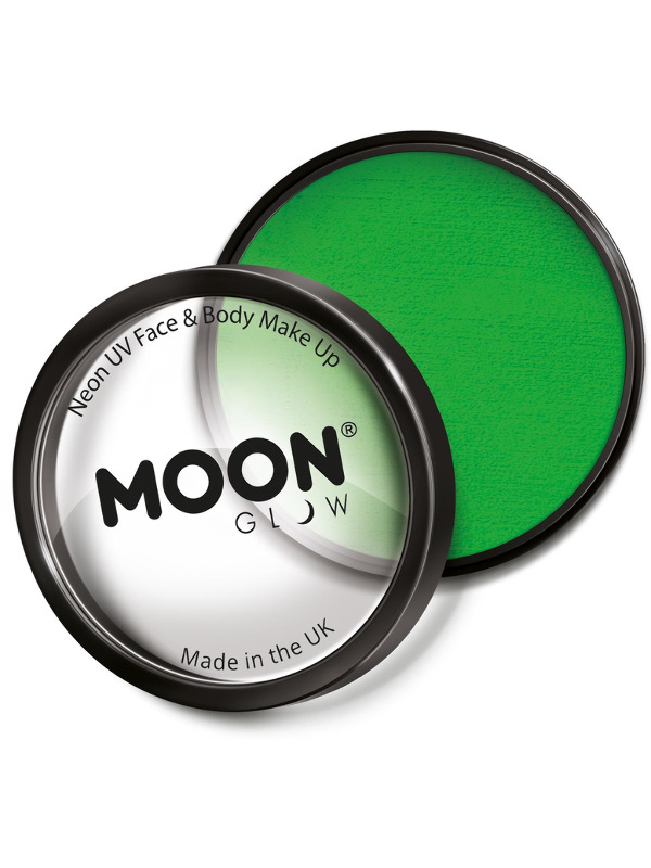 Moon Glow Pro Intense Neon UV Cake Pot, Green