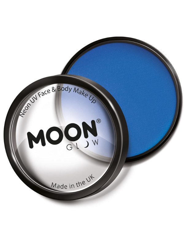 Moon Glow Pro Intense Neon UV Cake Pot, Blue