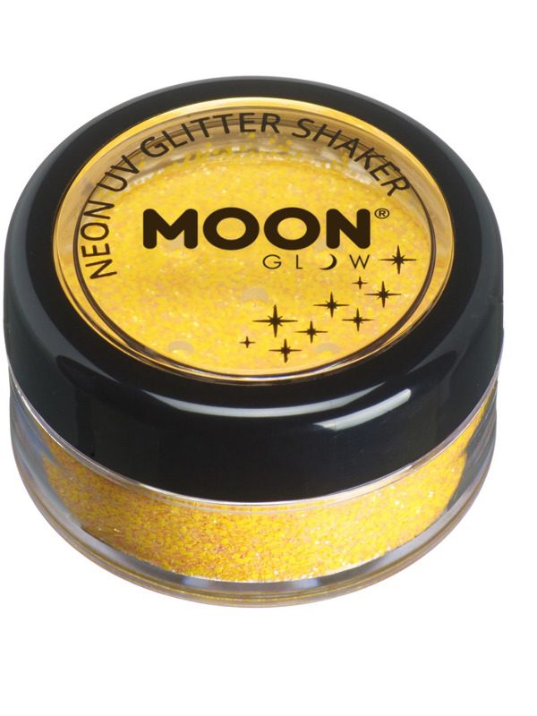 Moon Glow - Neon Uv Glitter Shaker, Golden