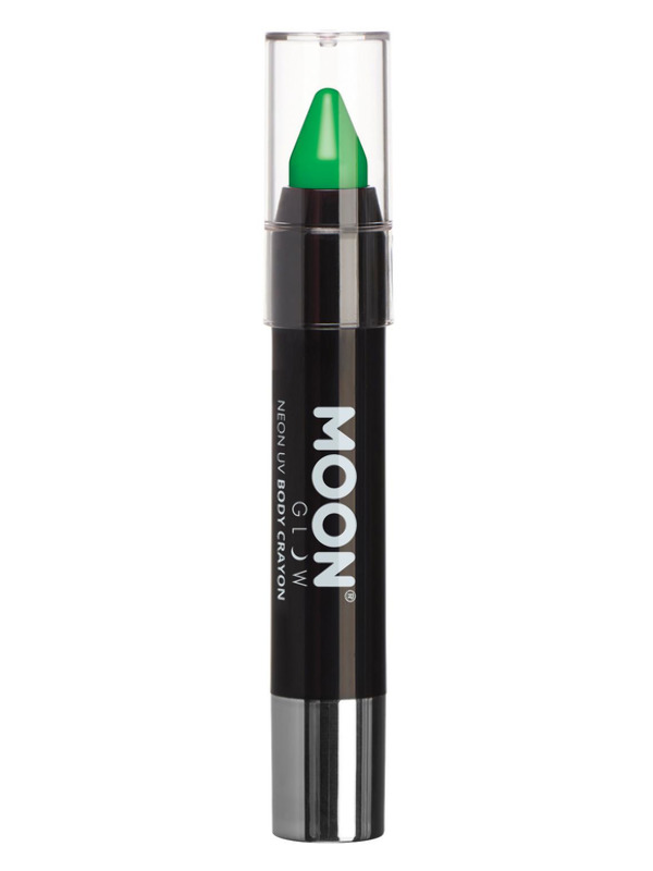 Moon Glow Intense Neon UV Body Crayons, Green