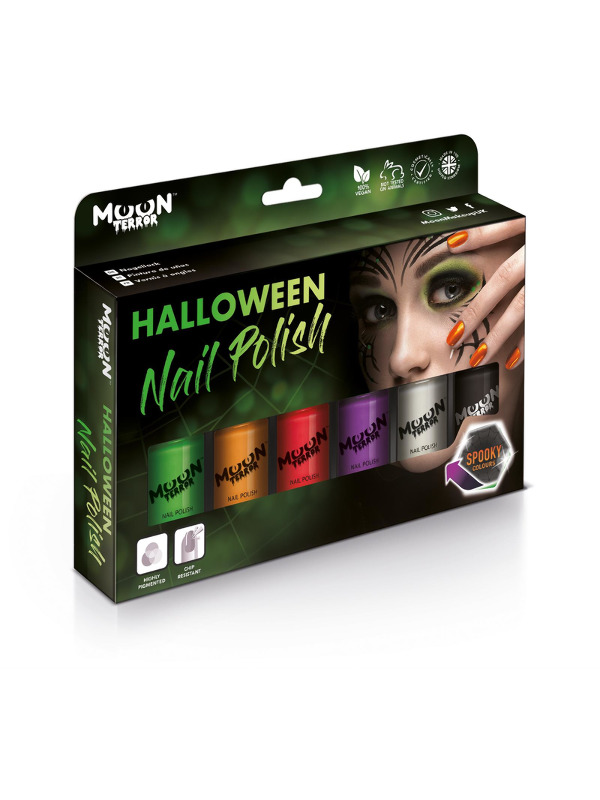 Moon Terror Halloween Nail Polish, Assorted